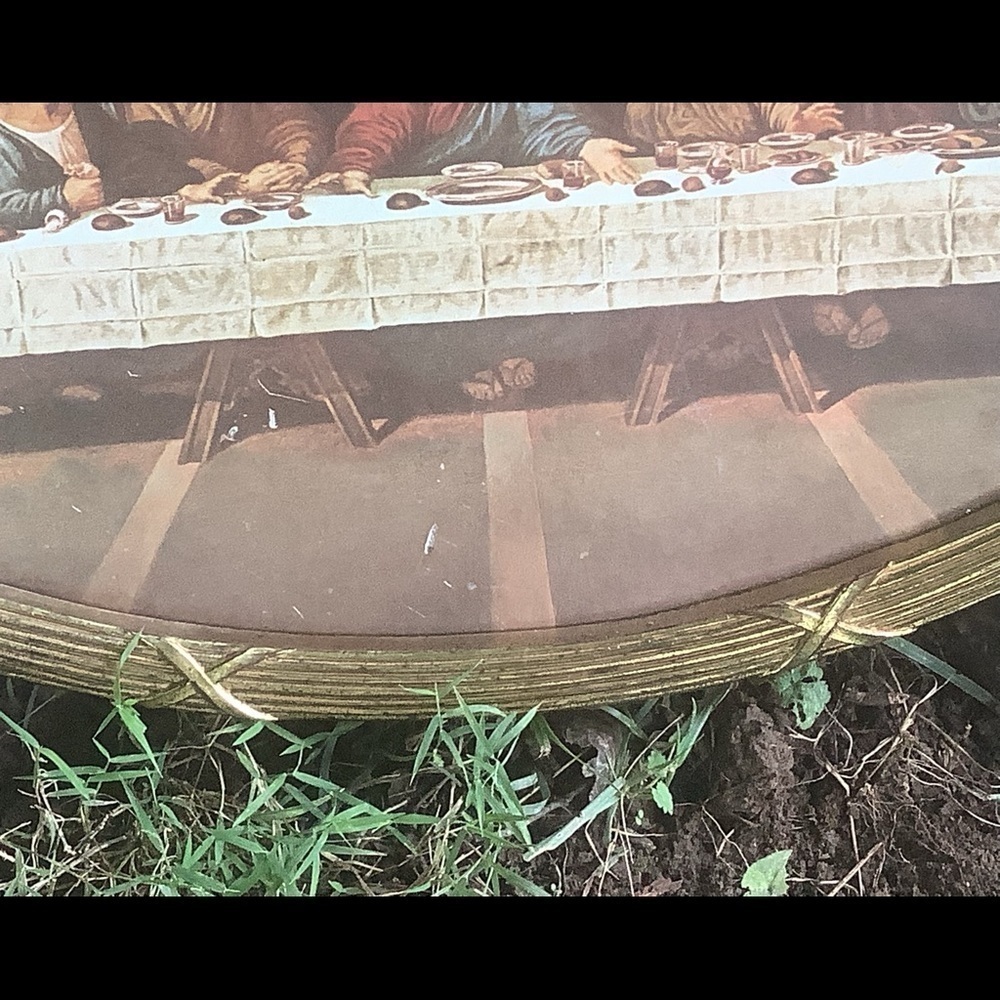 Vintage Last Supper Framed Print - Picture 8 of 8